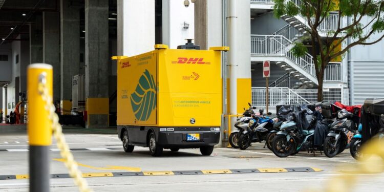 DHL Supply Chain launches Singapore’s first autonomous vehicle in supply chain operations