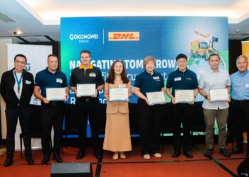 Gokongwei Group Joins Force with DHL focusing on greenhouse gas emissions-reduced logistics solutions in Philippines.