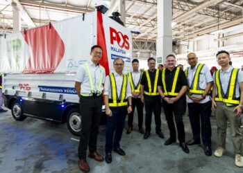 Pos Malaysia unveils first autonomous logistics vehicle, Fahmi assures no layoffs