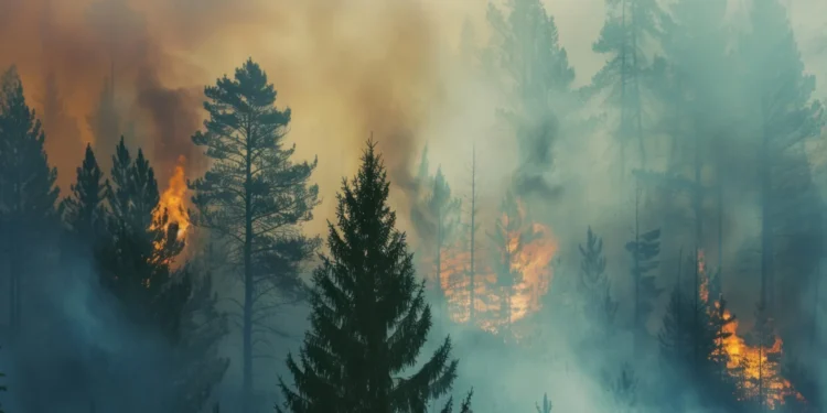 Wildfires are polluting the air far more than thought