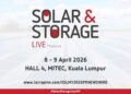 Driving malaysia’s energy transition: solar & storage live Malaysia 2026 returns to Kuala Lumpur