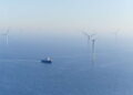 Construction finishes on a major offshore wind farm, the first during Trump’s tenure.
