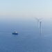 Construction finishes on a major offshore wind farm, the first during Trump’s tenure.