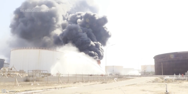 Drone Strikes Target Libya’s Zawiya Refinery Complex in Midnight Attack